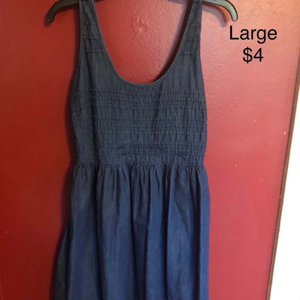 Blue jean dress